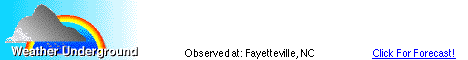 Click for Fayetteville, North Carolina Forecast